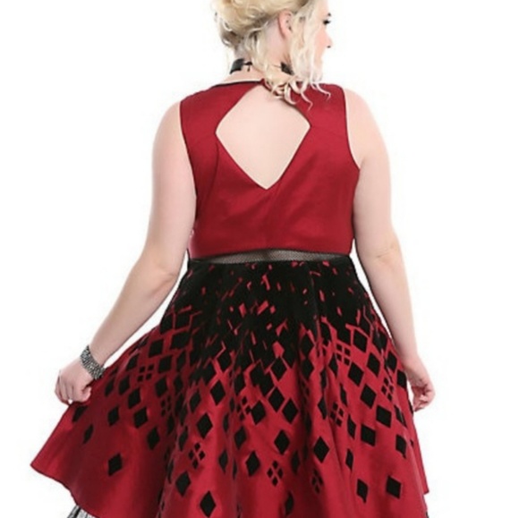 SOLD Harley Quinn Dress ❤❤ - Picture 4 of 4